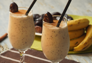 How to make date and banana shake