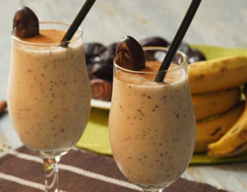 How to make date and banana shake