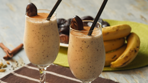 How to make date and banana shake